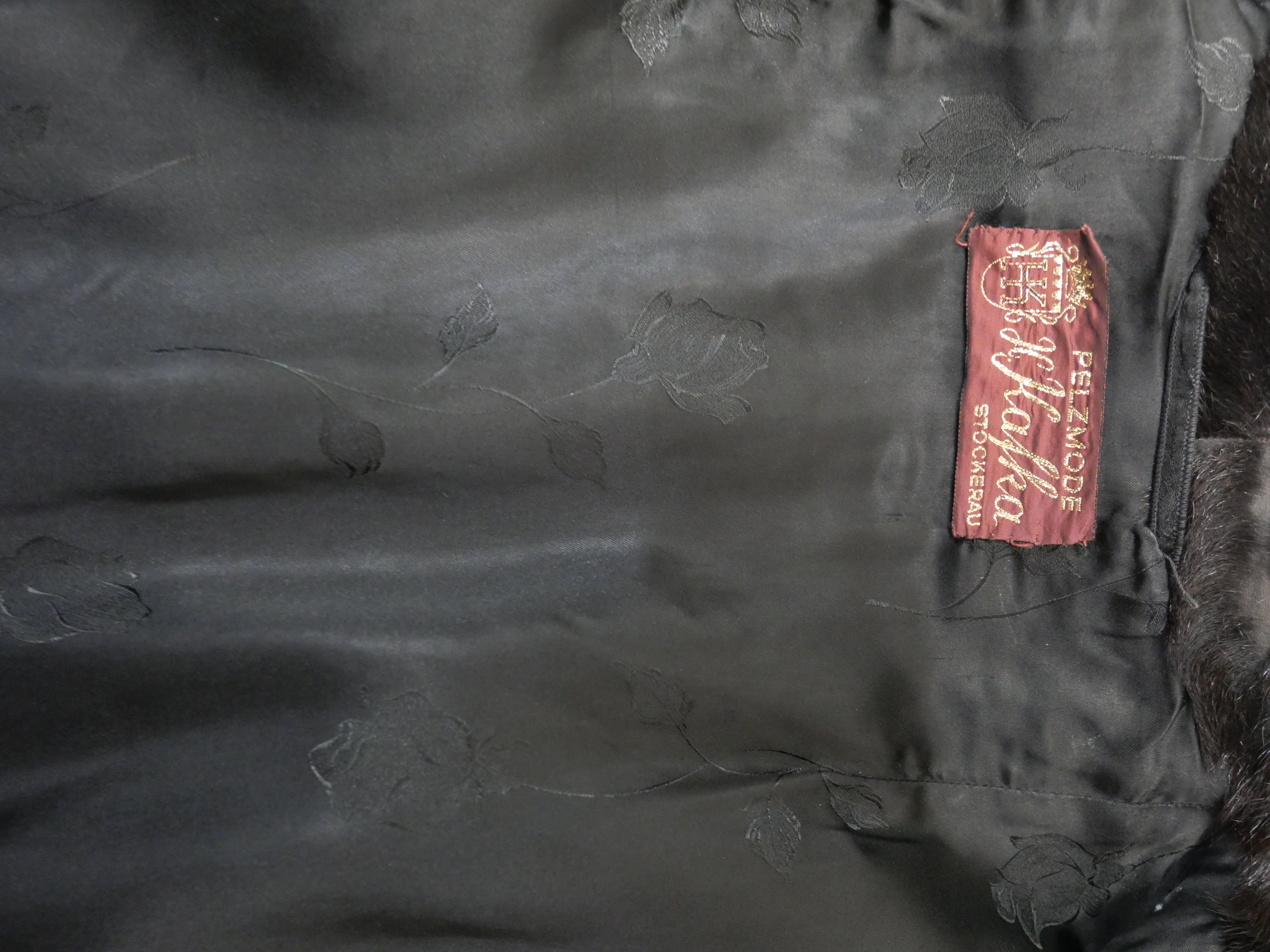 1960s K. Kafka Stockerau Pieced Mink Fur Jacket