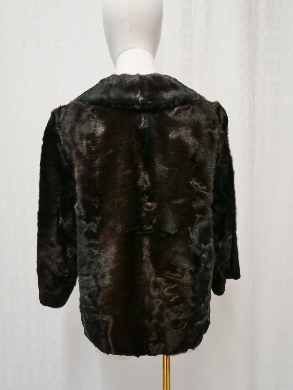 1960s K. Kafka Stockerau Pieced Mink Fur Jacket