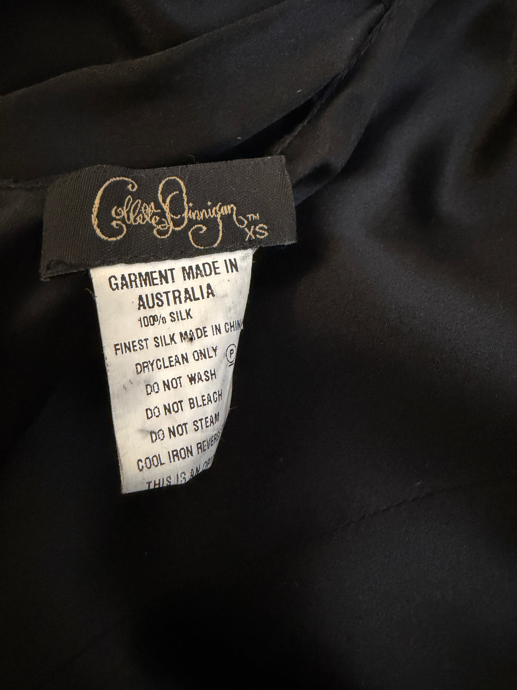 Collette Dinnigan 100% Silk Halterneck Maxi Gown