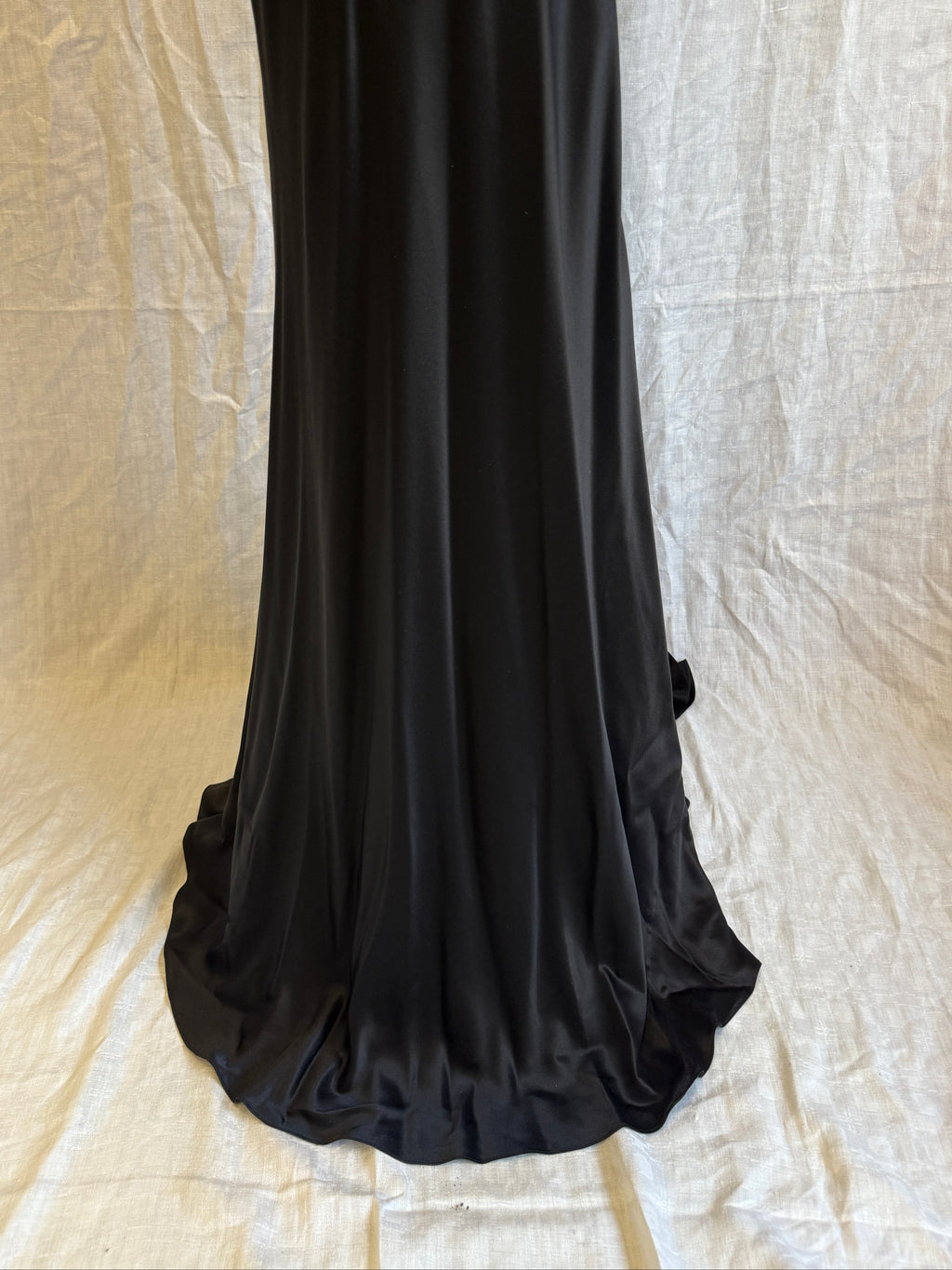 Collette Dinnigan 100% Silk Halterneck Maxi Gown