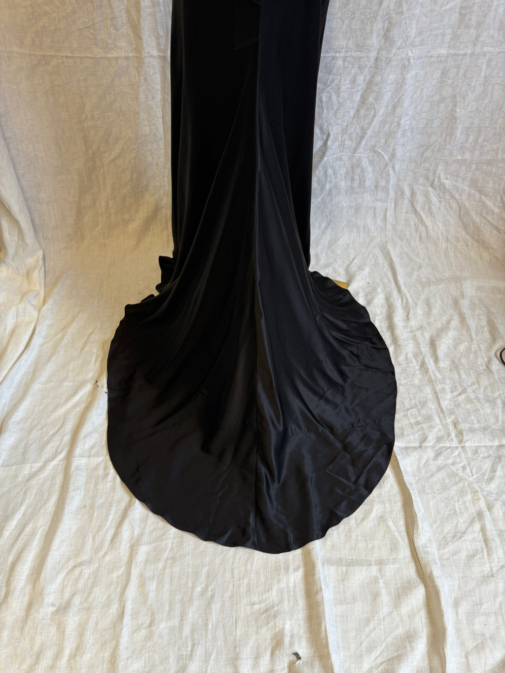 Collette Dinnigan 100% Silk Halterneck Maxi Gown