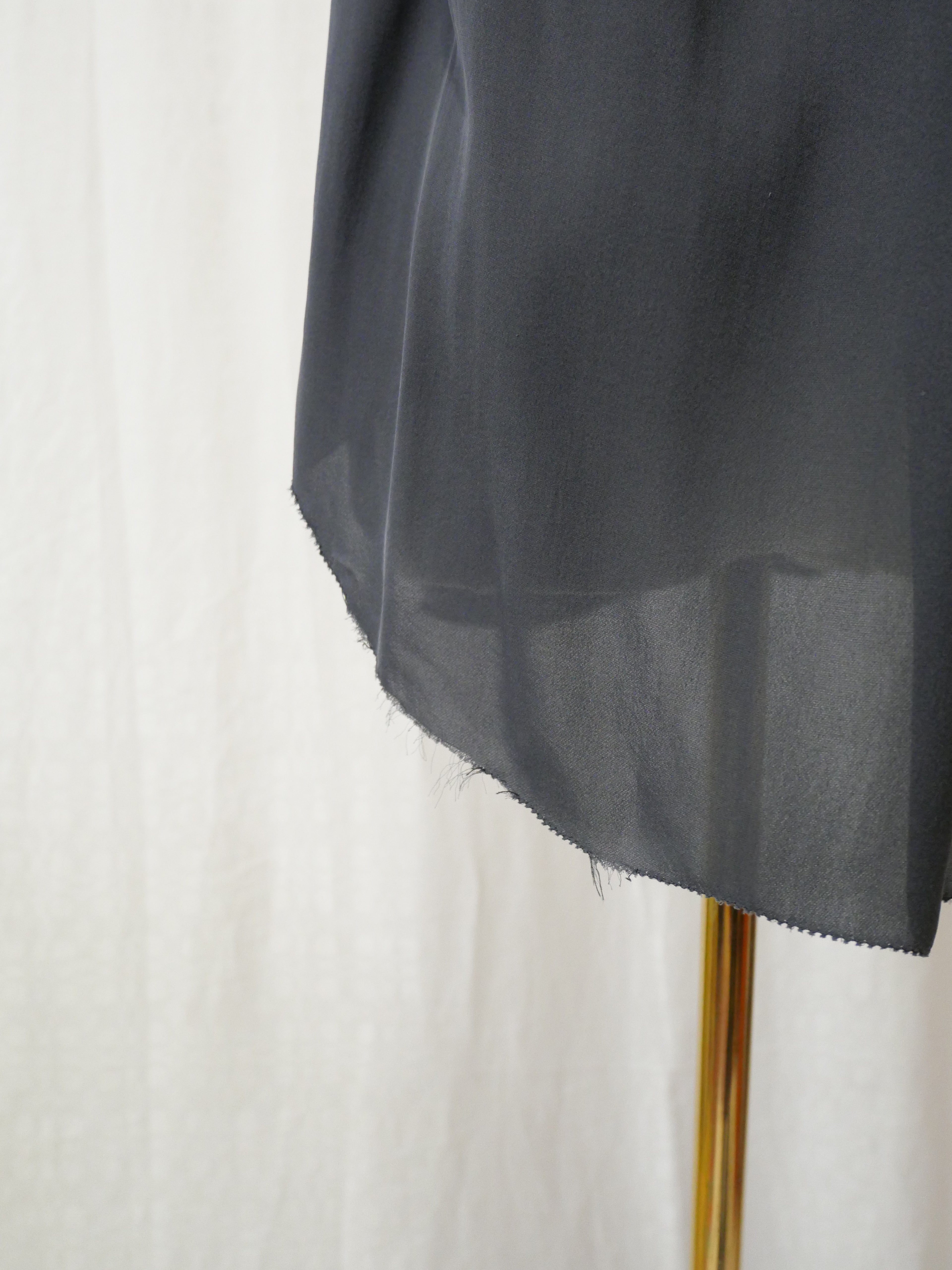 L'AGENCE Black Silk Camisole