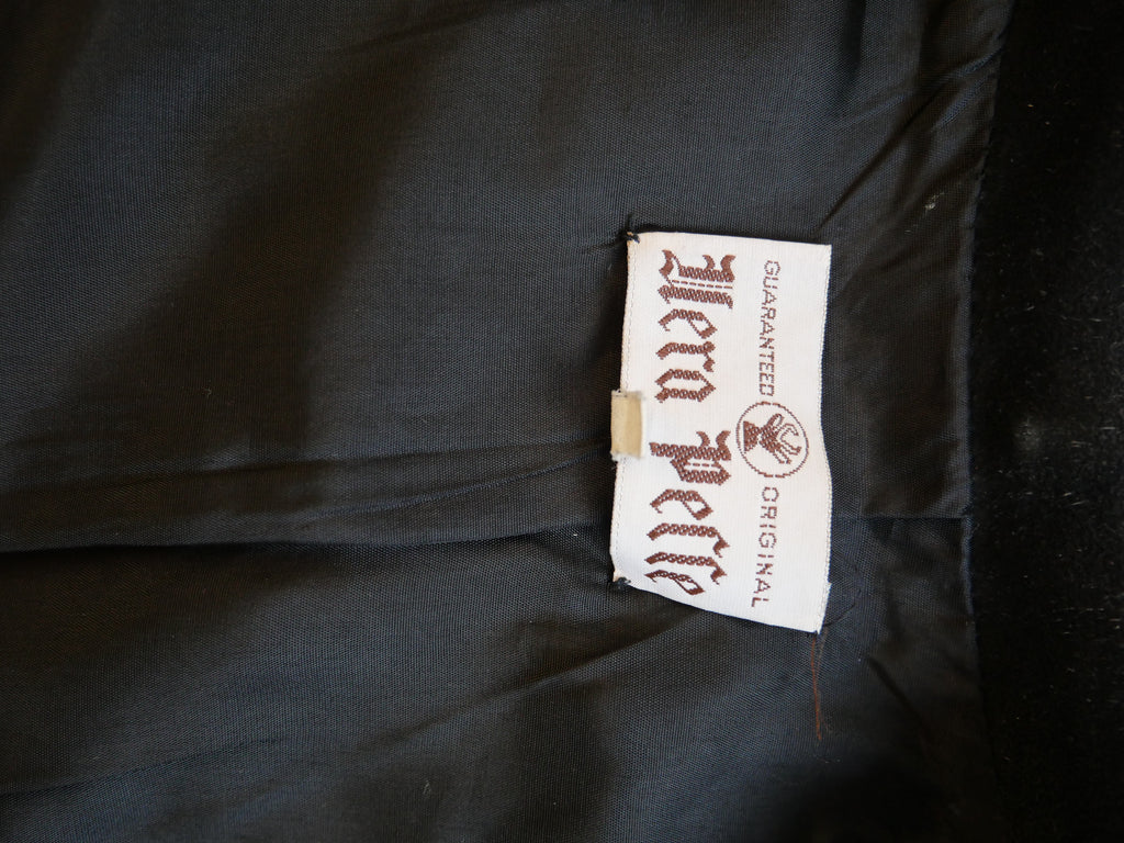 Black Suede Sleeveless Dress | Vera Pelle Italian Leather