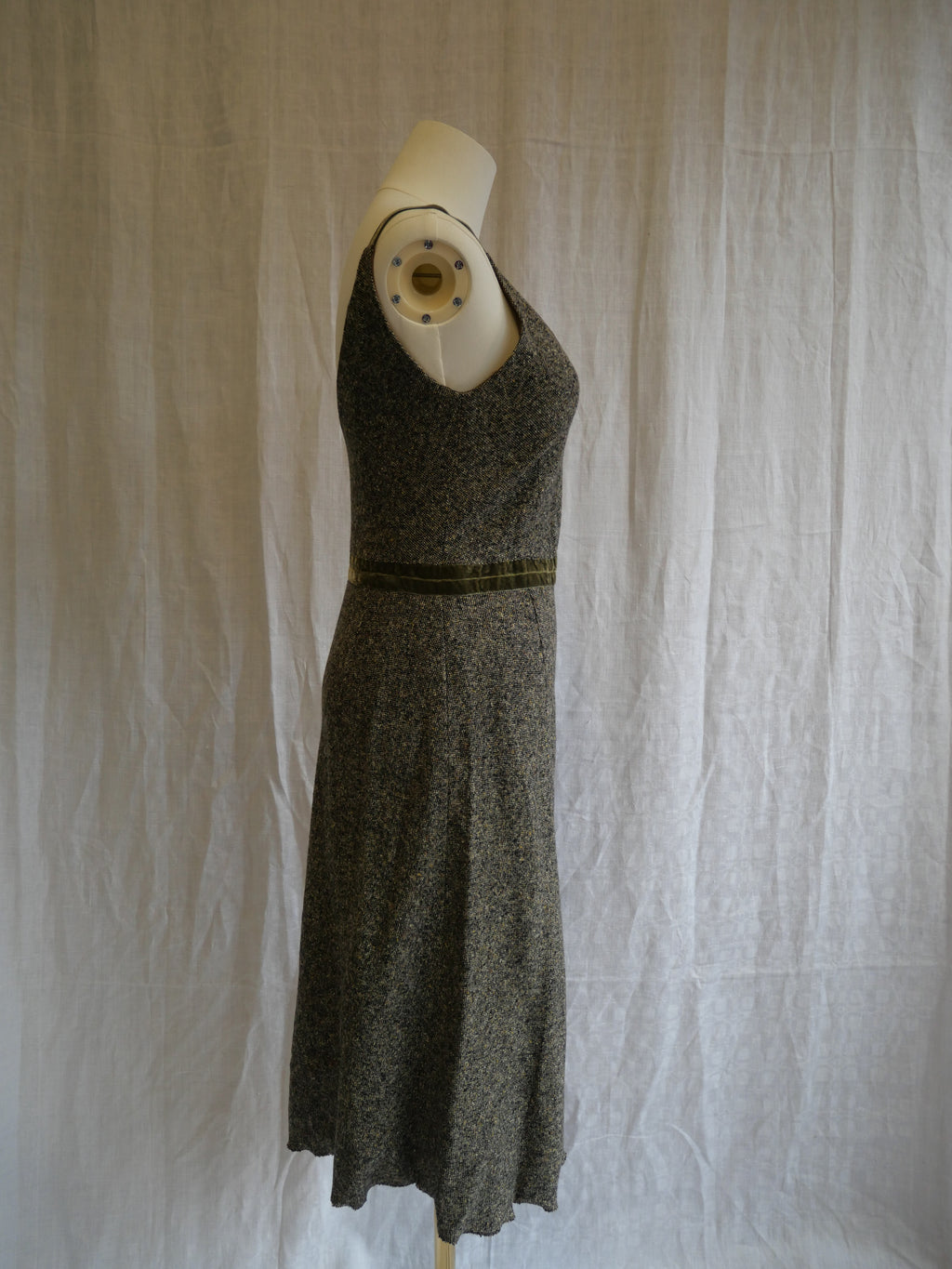 Vintage Milanat                                                                                              Speckled Tweed Coat & Dress Set