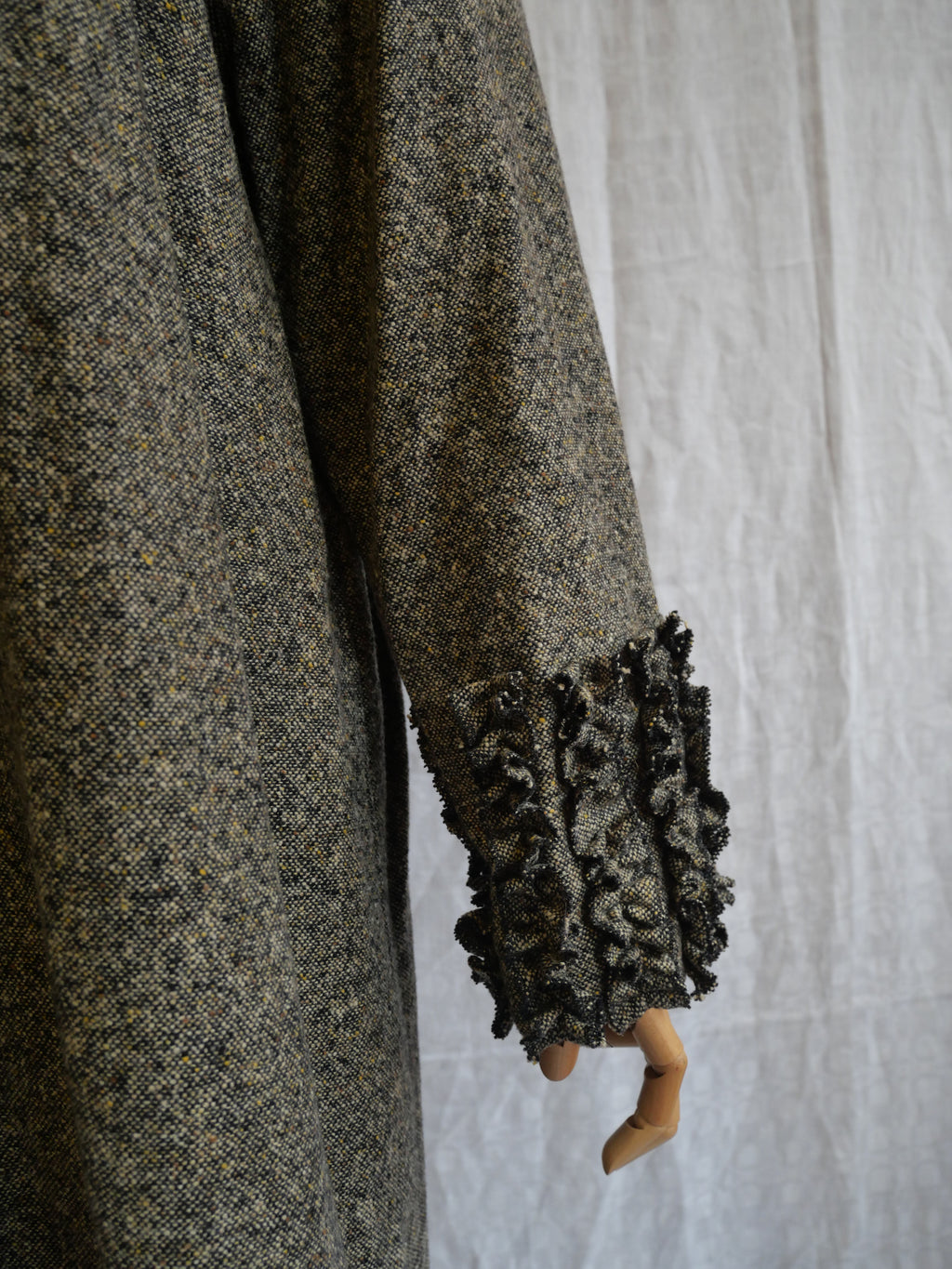 Vintage Milanat                                                                                              Speckled Tweed Coat & Dress Set