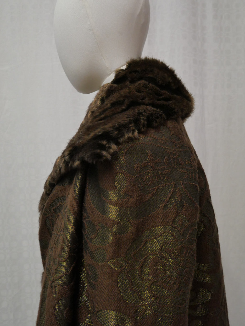 Vivienne Westwood Couture Vintage Faux Fur Trim Jacket