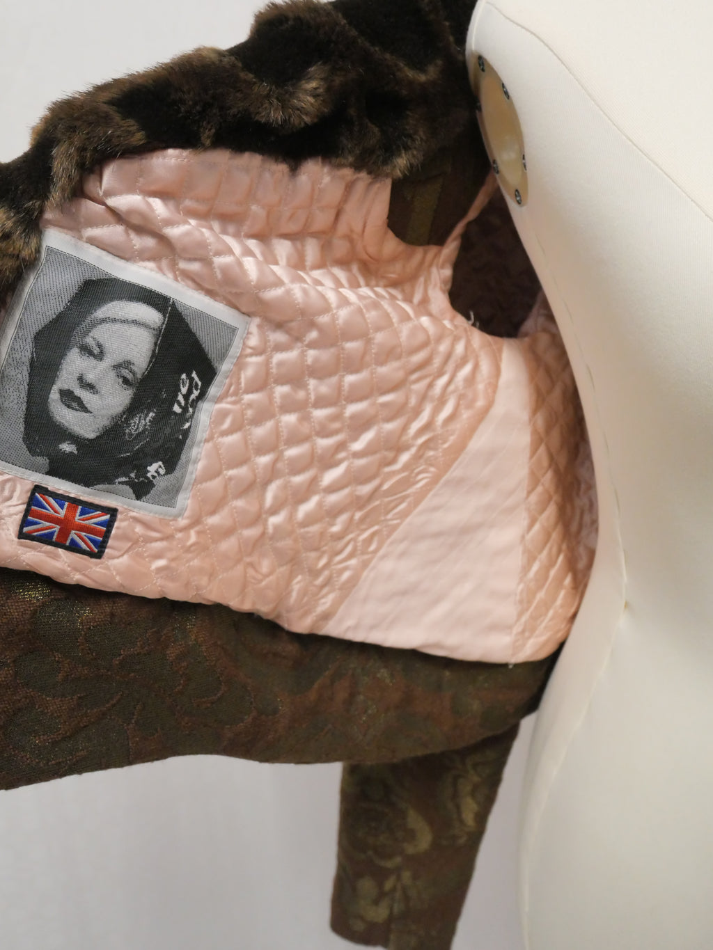 Vivienne Westwood Couture Vintage Faux Fur Trim Jacket